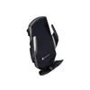 A black wireless car charger with a phone holder. Produktbild-Vorschau