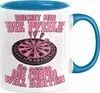 Dart-Spielerin Frauen Geschenk Tasse Reichet Mir Die Pfeile Produktbild-Vorschau 1