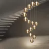ZMH Hanglamp voor woonkamer, 15 lichtpunten, amberkleurig Productafbeelding-voorbeeld 8