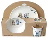 Barbo Toys Emil, Toddler dinner set, Weiß, Melamin, Produktbild-Vorschau 1