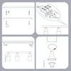 ZMH Inbouwspots, 3-licht, LED plafondlamp, GU10, 355° Productafbeelding-voorbeeld 7