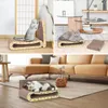 Kratzbrett Kratzlounge für Katzen 2 in 1 – Kratzpappe,Katze Produktbild-Vorschau 8