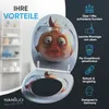 SANILO® WC-Sitz mit Absenkautomatik und Schnellverschluss Produktbild-Vorschau 3