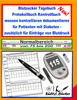 Blutzucker Tagebuch Protokollbuch Kontrollbuch  messen Produktbild-Vorschau 1