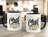 personalisierte Kaffeetasse Chefkoch mit anpassbarem Namen Produktbild-Vorschau 3