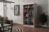 Moderner Kleiderschrank mit Schiebetüren ZANU 120 cm Produktbild-Vorschau 3