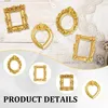 Mini fotolijstjes – 16 stuks – Kleine gouden fotolijstjes – Productafbeelding-voorbeeld 5