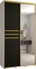 MEBLE KRYSPOL Davos 11 Schrank, zwei Türen - 235,2x140x60 Produktbild-Vorschau 1