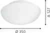 EGLO 83404, 2 szt., E27, IP20, Biały Podgląd zdjęcia produktu 11