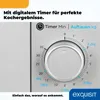 Exquisit Mikrowelle WP 700 J17-3 si | Unterbau | 700 Watt | Produktbild-Vorschau 7