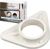 A white plastic sink reinforcement stabilizer is shown next to its packaging. Podgląd zdjęcia produktu