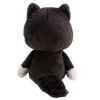 Nici - 63264 - Katze, schlenker, Plüsch, 16cm, schwarz Produktbild-Vorschau 5