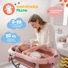 Detská vaňa moovkee s podstavcom, 80 cm, tmavo ružová, Náhľad obrázku produktu 3