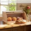 Ecosa Brotbox mit Rolldeckel aus nachhaltigem Bambus Produktbild-Vorschau 3