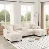 Merax 4-Sitzer U-förmiges Ecksofa, mit Bettkasten, Produktbild-Vorschau 3