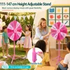 KOMFOTTEU, otočné kolo štěstí o průměru 60 cm s výškově Náhled obrázku produktu 3