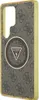 A close-up view of a phone case with the Guess logo. Voir les images du produit
