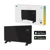 Hombli Smart Convection Heater - 2000W Black Glass Voir les images du produit 3