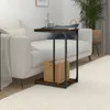 vidaXL Odkládací stolek Smoked Oak 40x30x60 cm Materiál Náhled obrázku produktu 3