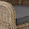 tectake® 4er Set Aluminium Rattansessel wetterfest und Produktbild-Vorschau 12