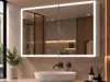 Spiegelschrank, Badezimmerschrank mit Spiegel, （80 x 60 x Produktbild-Vorschau 1