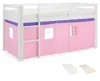Homestyle4u Hochbett 90x200 Kinder mit Lattenrost mit Produktbild-Vorschau 1