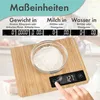 ProfiCook präzise Küchenwaage aus 100% Bambus | Waage mit Produktbild-Vorschau 2