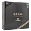 PAPSTAR 10452 PAPSTAR Servietten "Collezione ROYAL", nero Anteprima dell’immagine prodotto 2