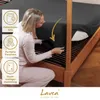 Lavea® Zestaw 2 sztuk, prześcieradła satynowe z gumką, Podgląd zdjęcia produktu 3