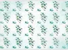 Vlies Fototapete - Mint nature - uniform pattern in floral Produktbild-Vorschau 5