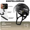 ROCKBROS Fahrradhelm mit abnehmbare Verfärbung Transparent Produktbild-Vorschau 6