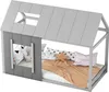 OKWISH Lit Enfant 90x200 cm - Lit Cabane avec Toit et Voir les images du produit 10