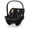 A black baby car seat is shown from a slightly elevated front-diagonal angle against a white background. Produktbild-Vorschau