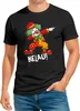 Herren T-Shirt Fasching Karneval Dabbing Clown Produktbild-Vorschau 1