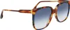 Victoria Beckham VB610SCB Quadratische Acetat-Sonnenbrille Produktbild-Vorschau 3