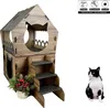 XL Katzenhaus Katzenhäuschen Katzenhütte Katzenhöhle Produktbild-Vorschau 9