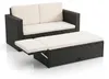 Mucola Mobili da giardino Polyrattan Lounge Chair Sofa Anteprima dell’immagine prodotto 9