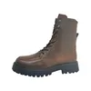 Palpa Stela  Veterschoenen Hoog - Cognac - Maat 42 Produktbild-Vorschau 1