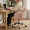 Chaise de bureau avec accoudoirs, chaise pivotante à Voir les images du produit 6