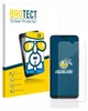 A product shot of a screen protector packaging and the screen protector itself. Produktbild-Vorschau