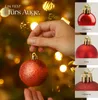 tectake® Weihnachtskugeln 86-er Set in Rot, inklusive Produktbild-Vorschau 3