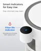 Close-up marketing image of a water filter indicator light on a white appliance. Anteprima dell’immagine prodotto