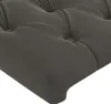 vidaXL Testiere 2 pz. Velluto grigio scuro 80x7x78/88 cm Anteprima dell’immagine prodotto 4