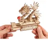 Puzzle 3D, Drago di Legno, Ugears, legno, 141 pezzi Anteprima dell’immagine prodotto 5