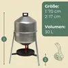 Siphontränke Metall 30 L Automatische Wasserversorgung Produktbild-Vorschau 2