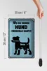 Blechschild Spruch 20x30cm wo du deinen Hund streicheln Produktbild-Vorschau 6