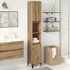 vidaXL Badschrank Artisan-Eiche 30x30x190 cm Holzwerkstoff Produktbild-Vorschau 1