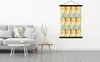 MuchoWow® Textilposter Blumen - Muster - Farben 120x180 cm Produktbild-Vorschau 3