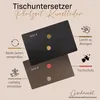 6 Stück Platzset Kunstleder, Wendbares Tischset 45x30cm, Produktbild-Vorschau 8
