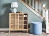 BELIANI Sideboard Hellbraun aus Bambusholz Schuhschrank mit Produktbild-Vorschau 2